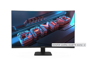 Monitor Gaming Gigabyte GS32QC 31.5 " Quad HD, LCD, Black