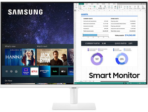 Add to cart 32 '' Samsung Smart M5 White LED Monitor 32 '' Samsung Smart M5 White LED Monitor