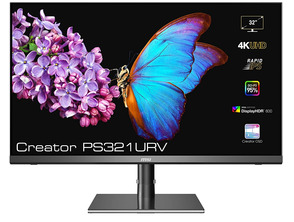 Add to cart IPS MSI Creator PS321URV 32 '' Silver LED Monitor IPS MSI Creator PS321URV 32 '' Silver LED Monitor