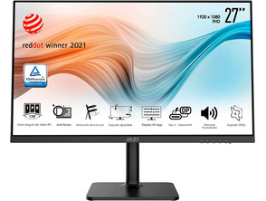 Add to cart MSI Modern MD271P Monitor 27 '' LED Black MSI Modern MD271P Monitor 27 '' LED Black