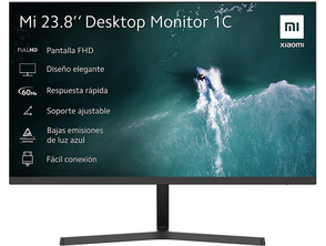 Add to cart Xiaomi MI Desktop 1C 23.8 '' FullHD Black Monitor Xiaomi MI Desktop 1C 23.8 '' FullHD Black Monitor