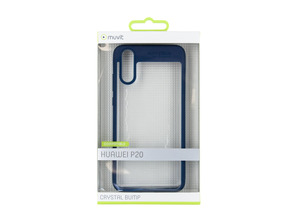 Muvit Case Crystal Bump Huawei P20 Blue
