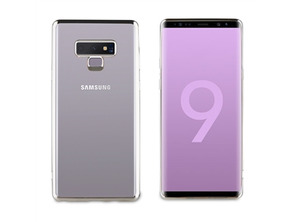 Cover Samsung Galaxy Note 9 Bling Transparent Silver Frame