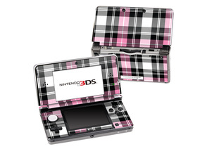 Skin Pink Plaid 3DS