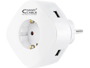 Add to cart Nanocable Universal Charger 3 USB sockets Nanocable Universal Charger 3 USB sockets