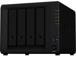Add to cart NAS Synology DS418 4Bay Disk Station NAS Synology DS418 4Bay Disk Station