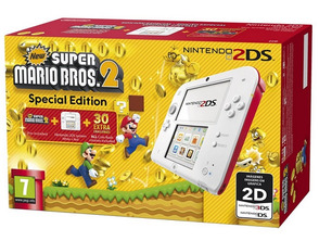 Nintendo 2DS Roja + New Super Mario Bros 2