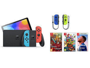 Add to cart Nintendo Switch OLED (Blue/Red Neon) + 3 Games + Joy Con Set (Blue/Yellow) Nintendo Switch OLED (Blue/Red Neon) + 3 Games + Joy Con Set (Blue/Yellow)
