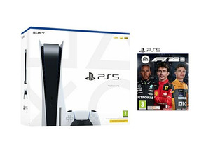 Add to cart Playstation 5 with reader + DualSense + F1 2023 Playstation 5 with reader + DualSense + F1 2023