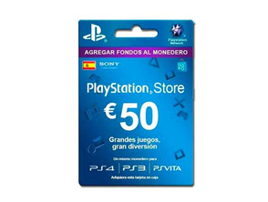 Playstation Network Card - 50 EUR