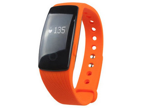 Fitness Leotec Touch Pulse Orange Bracelet