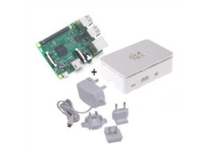 Add to cart Raspberry kit Pi 3 + White box + Source: 5.1v White Raspberry kit Pi 3 + White box + Source: 5.1v White