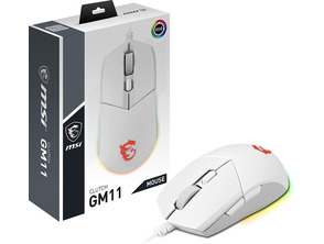 Add to cart Mouse MSI Clutch GM11 White Mouse MSI Clutch GM11 White