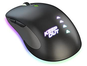 Optical Mouse Keep Out X9CH Gaming Black