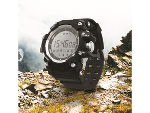 Clock Activity and Sleep SportTime Black Muvit I/O