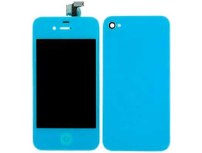 Repair Complete Case iPhone 4S Light Blue