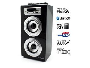 Player JoyBox Bluetooth Black Biwond