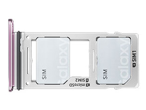 Add to cart DualSIM Card Tray - Samsung Galaxy S9 / S9 Plus Purple DualSIM Card Tray - Samsung Galaxy S9 / S9 Plus Purple