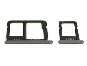 SIM Card/MicroSD Tray for Samsung Galaxy A9 Black