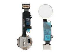 Home Button + Flex Assembly iPhone 8 / 8 Plus White