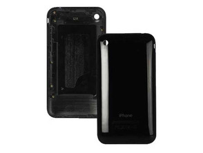 Back Cover for iPhone 3G Black 16 GB