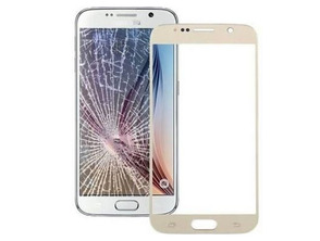 Front Glass for Samsung Galaxy S6 Gold