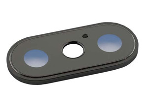Rear Camera Lens Cover - iPhone X Black