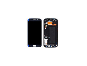 Replacement Full Screen   Frame Samsung Galaxy S6 Edge Black