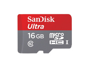 Sandisk Ultra Micro SD HC 16 GB Class 4