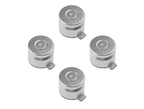 Add to cart Metal Button Set Bullet Style (Dualshock 3 / Dualshock 4) Silver Metal Button Set Bullet Style (Dualshock 3 / Dualshock 4) Silver