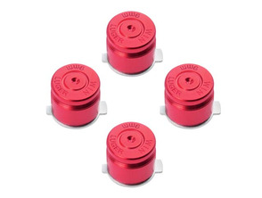 Add to cart Metal Button Set Bullet Style (Dualshock 3 / Dualshock 4) Red Metal Button Set Bullet Style (Dualshock 3 / Dualshock 4) Red