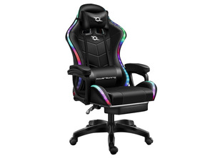 Add to cart Gaming PowerGaming LED RGB Chair with Reposapies-Black Gaming PowerGaming LED RGB Chair with Reposapies-Black