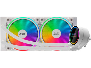 Add to cart Mars Gaming ML240 White Intel/AMD Liquid Cooling System Mars Gaming ML240 White Intel/AMD Liquid Cooling System