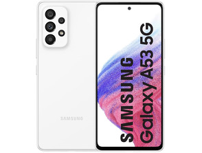 Add to cart Samsung Galaxy A53 8GB/256GB 6.5 '' 5G White Smartphone Samsung Galaxy A53 8GB/256GB 6.5 '' 5G White Smartphone