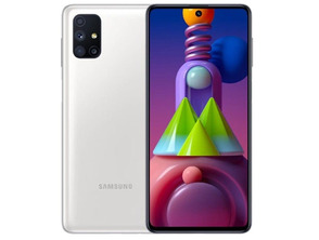 Add to cart Samsung Galaxy M51 6GB/128GB/6.7 " White Smartphone Samsung Galaxy M51 6GB/128GB/6.7 " White Smartphone