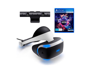 Add to cart Sony Playstation VR + Camera + VR Worlds Sony Playstation VR + Camera + VR Worlds