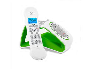 Wireless phone Retro Glamour SPC 7704V White / Green