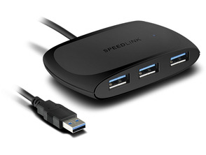 Add to cart Speedlink SNAPPY USB Hub, 4-Port, USB 3.0, active Speedlink SNAPPY USB Hub, 4-Port, USB 3.0, active