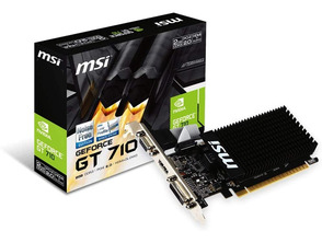 Add to cart MSI GT710 2GB GDDR3 Graphic Card MSI GT710 2GB GDDR3 Graphic Card