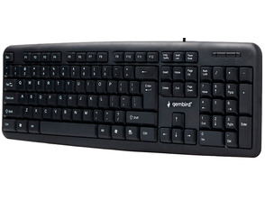 Add to cart Black Usb Gembird Membrane Keyboard Black Usb Gembird Membrane Keyboard