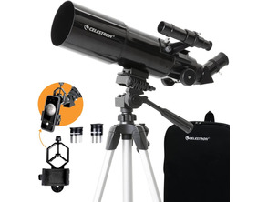 Add to cart Celestron Travel Scope Telescope 80 c/Smartphone Adapter Celestron Travel Scope Telescope 80 c/Smartphone Adapter