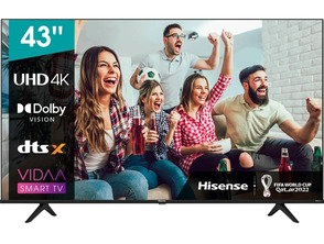 Add to cart Television LED Hisense 43A6BG 43 '' Smart TV 4K/Wifi/BT Television LED Hisense 43A6BG 43 '' Smart TV 4K/Wifi/BT