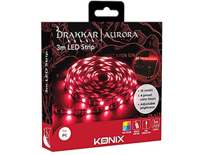 Add to cart Konix Drakkar Aurora 3m Regulable LED Strip Konix Drakkar Aurora 3m Regulable LED Strip
