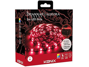 Add to cart Konix Drakkar Aurora 5m Regulable LED strip Konix Drakkar Aurora 5m Regulable LED strip