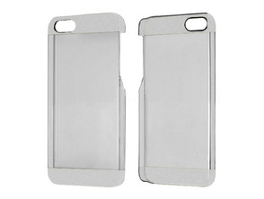 Add to cart Transparent Plastic Case for iPhone 5/5S Silver Transparent Plastic Case for iPhone 5/5S Silver