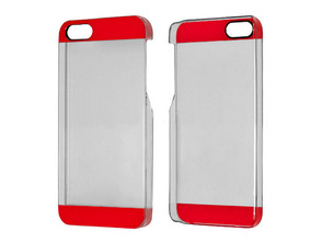 Add to cart Transparent Plastic Case for iPhone 5/5S Red Transparent Plastic Case for iPhone 5/5S Red