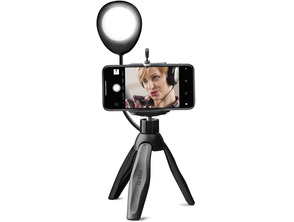 Add to cart Tripod for Smartphone SBS with Light and Remote Command Tripod for Smartphone SBS with Light and Remote Command