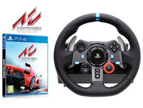 Add to cart Logitech G29 Racing Wheel + Assetto Corsa PS4 Logitech G29 Racing Wheel + Assetto Corsa PS4