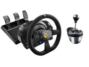 Flywheel Thrustmaster T248 + Palanca Thrustmaster TH8A PS5/PS4/PC