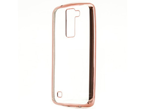 TPU Metal LG K8 Rosa case